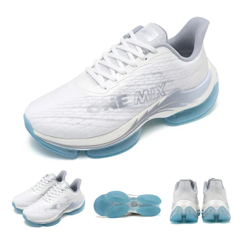 Men's Running Shoes Air Cushion Sneakers Breathable Mesh Outdoor Athletic Height Increase Walking Shoes Size EU 35-47