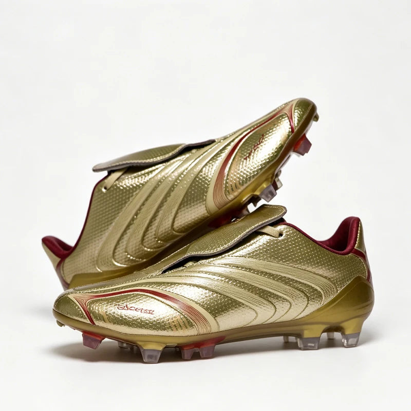 Professional F50 Mens Soccer Shoes Classic Non-Slip Turf Soccer Cleats Boys TF/FG Training Football Boots Chuteira Campo 39-45