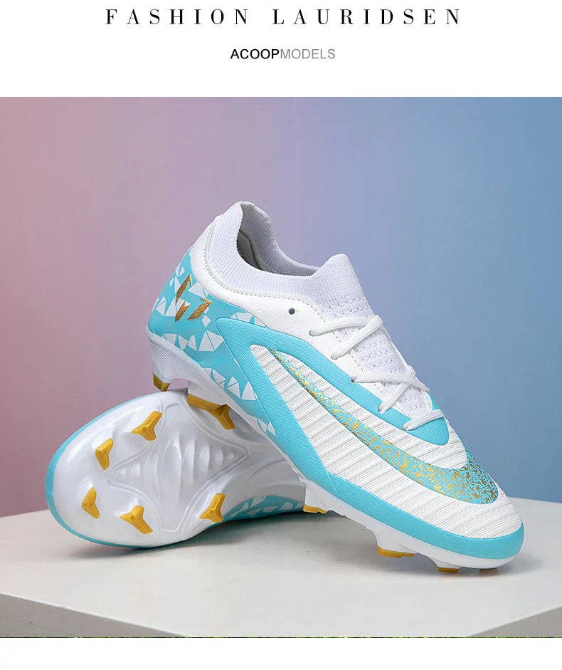 New Kid Match Boys Professional Non-Slip Comfortable Football Boots Sneakers Match Soccer Shoes Outdoor Sports Shoes Unisex