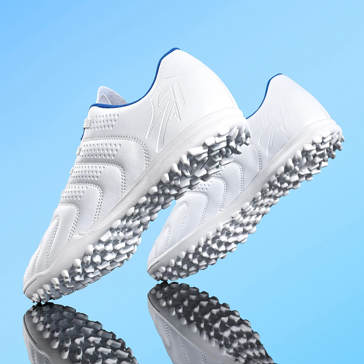 Outdoor Men Soccer Cleats With TF Turf Sole, Soft Comfort Breathable Shoes For Competitive Game