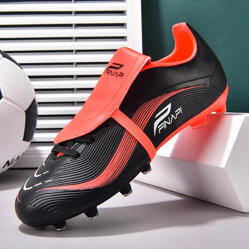New Men Soccer Shoes Outdoor Comfortable Adult Non-Slip Boys Football Boots Cleats Sport Sport Ultralight Training Match Grass