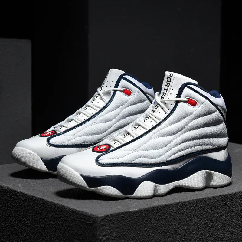 Men's casual outdoor sports classic practical basketball shoes trendy, soft, comfortable, anti-skid and wear-resistant outsole