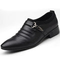 Hot sale Classic White Men Dress Shoes 2024 Casual Business Leather Shoes for Men Point Toe Wedding Formal Shoes Men Size 46