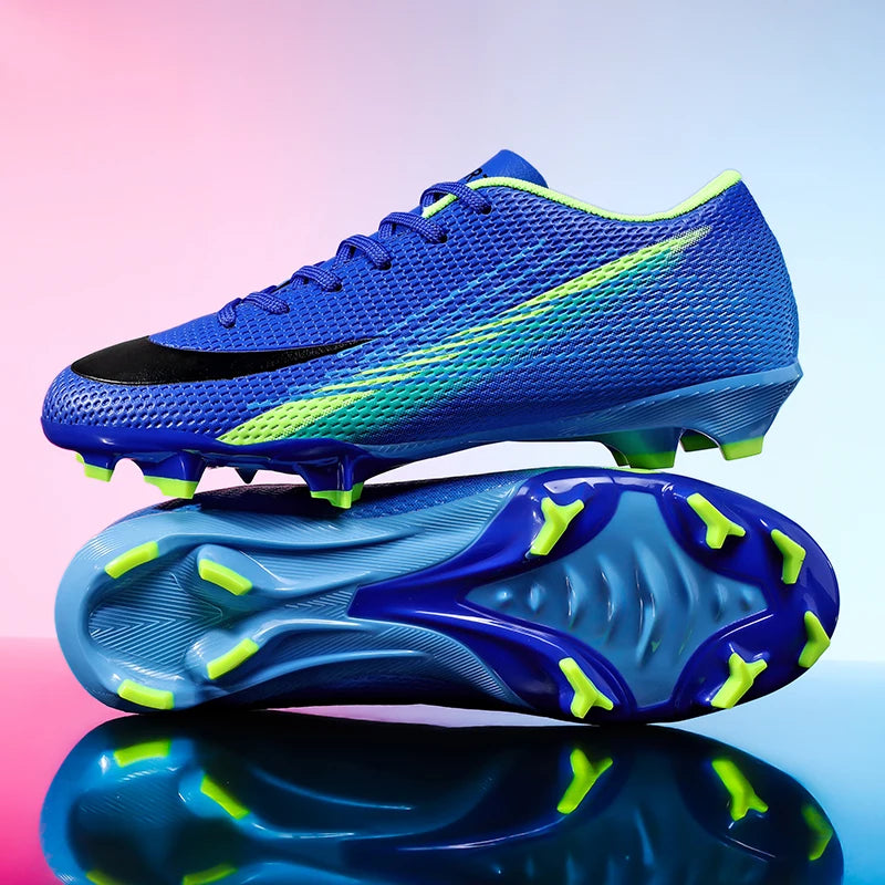 New Men Soccer Shoes Society Professional  Football Field Boots Original Grass Training Boys Resistant Non-Slip Outdoor Sneakers