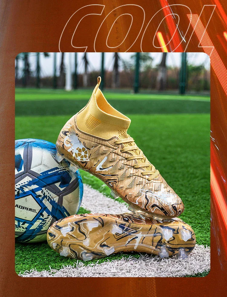 New Professional Unisex Soccer Boots Non-slip Football Shoes Outdoor Drop Shipping Futsal Match Training Sport Sport Sneakers
