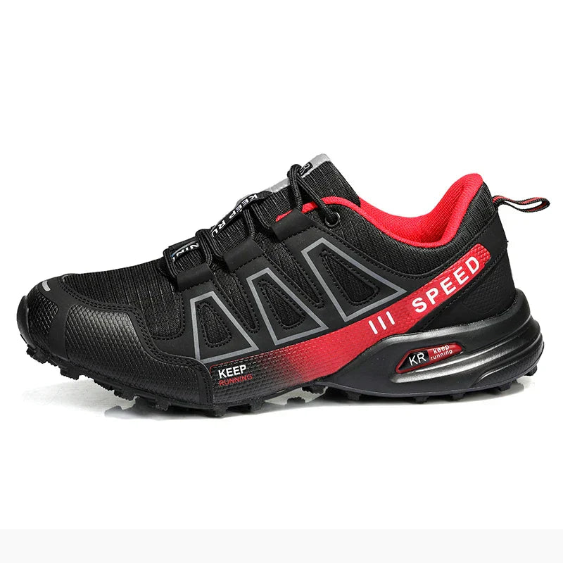 Hiking Shoes Men's Outdoor Rubber-Soled Non-Slip Tactical Training Shoes Lightweight Comfortable Hiking Travel Sports Shoes Men