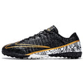 Double star unisex football training shoes, lightweight TF nail football shoes, ultra light racing football boots