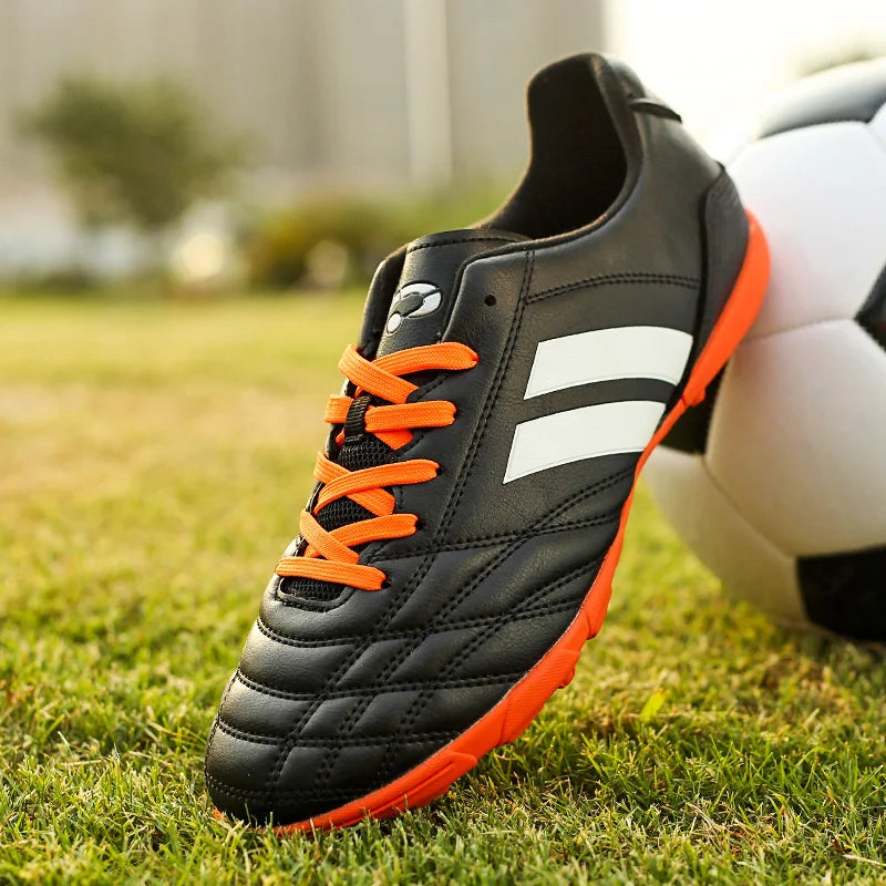 Professional Turf Soccer Shoes For Men Futsal Sneakers Outdoor Non-slip Children's Football Shoes Low-cut Men's Training Shoes
