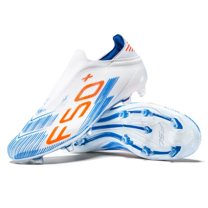X2517 Slip-on F50 Mens Football Boots Boys FG/TF Training Studded Fast Soccer Cleats Pro Non Slip Football Shoes for Man 35-45