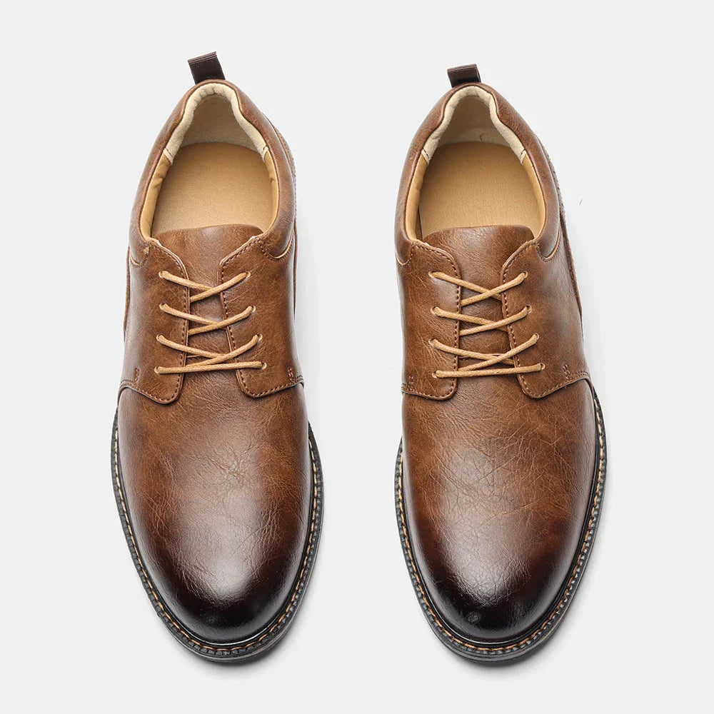 40-46 Size Men's Casual Leather Shoes Comfortable Fashion Brand 2025 Trendy Footwear