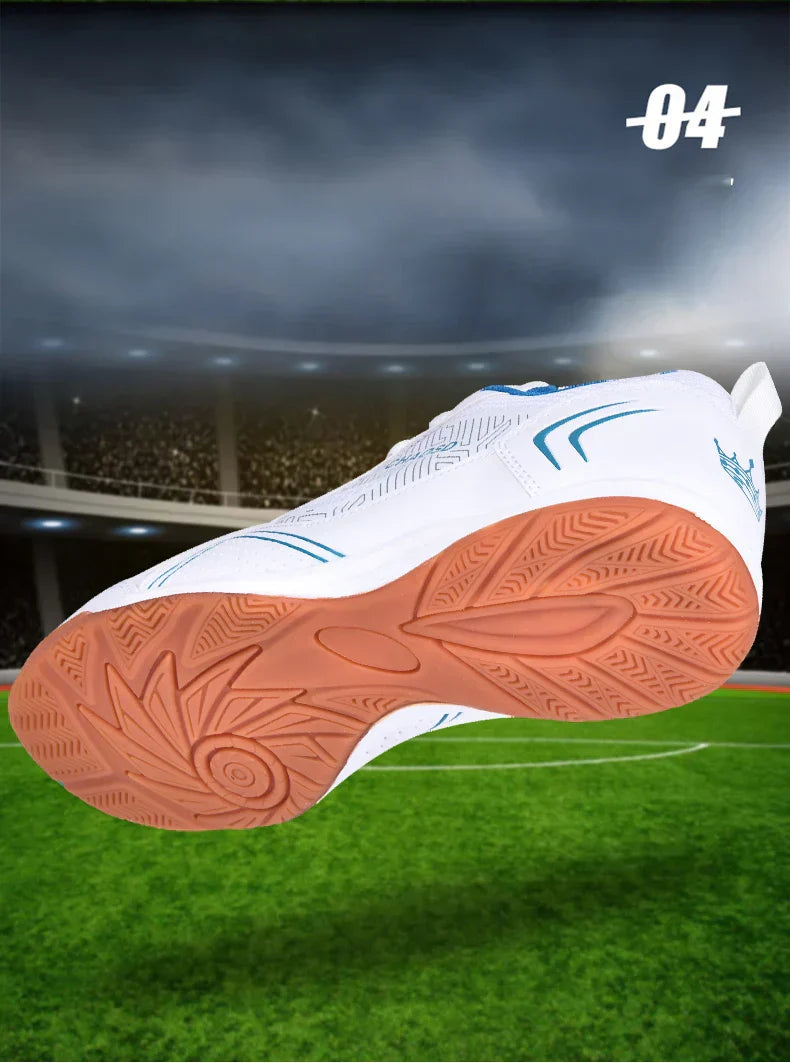 Men Professional Soccer Cleats Anti-Slippery Futsal Training Cleats Wear Resistant Ultralight  Outdoor Indoor Unisex Sneakers