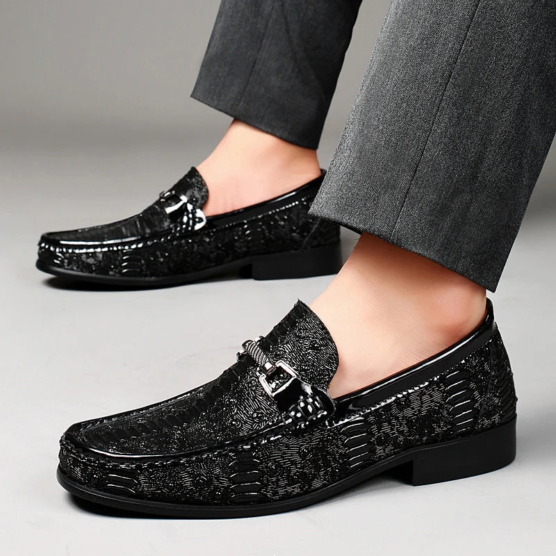 2024 New Arrival Moccasins Genuine Leather Men's Loafers Comfortable Leather Casual Shoes New Fashion Male Office Slip on Shoes