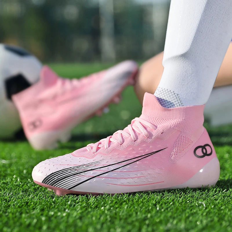 High Quality Fashion Men's Football Sneakers Big Size 46 Professional Soccer Cleats Men Breathable Futsal Boots Man botas futbol