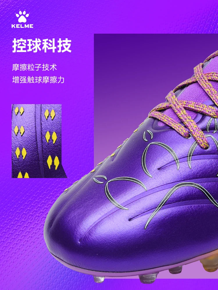 Kelme Next Top Football Shoes Men's Professional Match Football Boots Indoor Anti-slip Artificial Grass Futsal Mg Football Shoes