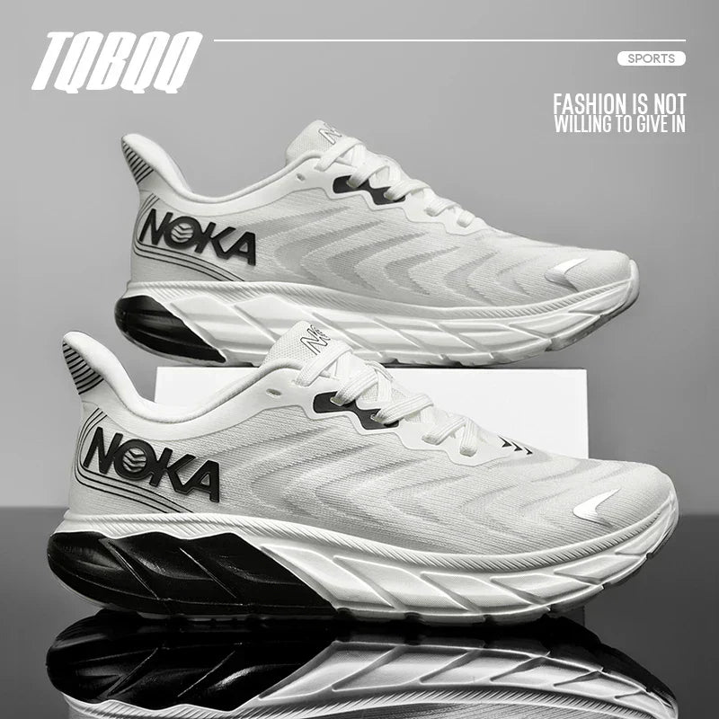 Men's Running Shoes Lightweight Breathable Comfortable Cushioned Sneakers for Walking Gym Casual Wear Athletic Shoes