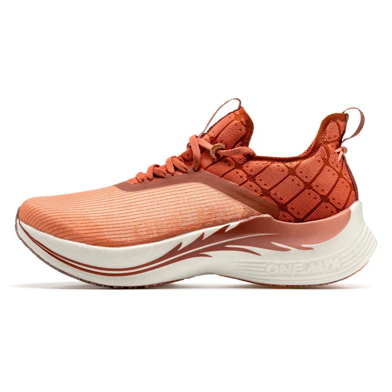 Original Carbon Fiber Running Racing Shoes Professional Marathon Ultra-light Rebound Damping Trail Sport Road Sneakers