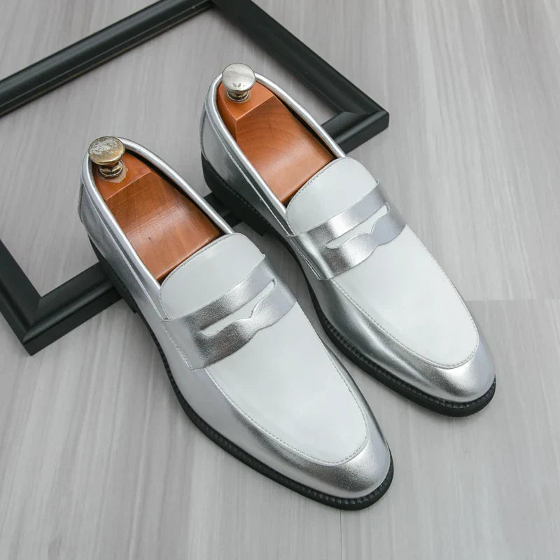 Men Shoes for Wedding Moccasins 2025 New Loafers for Men Breathable Man Slip on Flats Leisure Walk Driving Shoes Walking Shoes