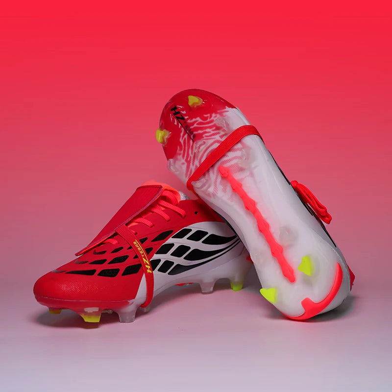 PD26 High Quality Mens Football Boots Boys Training Studded Fast Soccer Cleats Outdoor Non Slip Football Shoes for Man 35-45