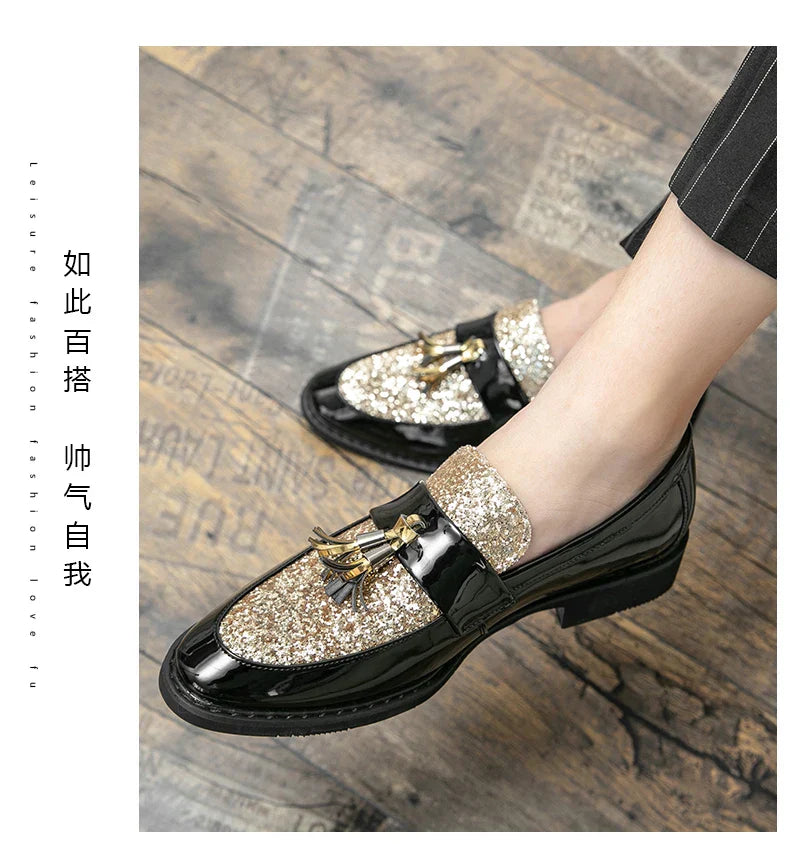 Classic men dress shoes lace up shoes for men plus size point toe business casual comfortable men formal shoes for weddin